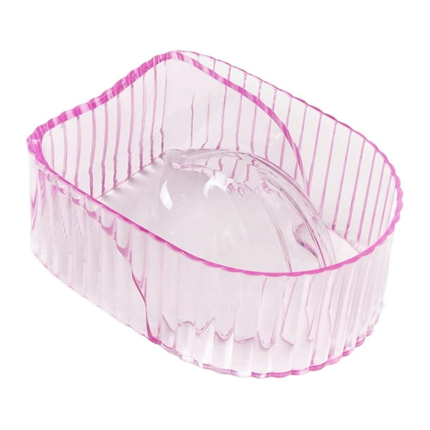 Nail Soaking Bowl Nail Art Tool Manicure SPA Remover Acrílico Para Home Salon Pink Sunnimix Cuenco para remojo de uñas