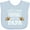 AE-Light Blue, variant on Inktastic Watching Football with My Papa Boys or Girls Baby Bib