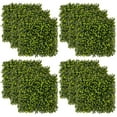 thumbnail image 1 of Costway 12 PCS 20" x 20" Artificial Hedge Boxwood Panels with Realistic Undulant surface, 1 of 10