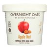 Dave's Gourmet Overnight Oats, Apple Nut, 2.1 Oz, Pack of 8