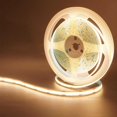 thumbnail image 2 of Clearhill 5V USB COB LED Strip Lights with Remote Dimmable Switch,6.56FT/2M,Warm White 3000K,320LEDs/M,8mm Width,Not Waterproof IP20,1.5M USB Switch Cable,for DIY Home Indoor Decoration, 2 of 9
