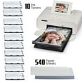thumbnail image 2 of 5 Pack Canon RP-108/RP108 Color Ink Paper Set (10 Ink Toners/540 Paper Sheets), 2 of 4
