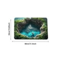 thumbnail image 2 of TIELUTT 3D Optical Diatomite Bath Mat Super Absorbent Non Rug for Living Room Kitchen Entrance Pumpkin Blanket Shag Carpet 8x10 Fuzzy Rugs Large Room Floor Rug Big Warm Blankets, 2 of 5