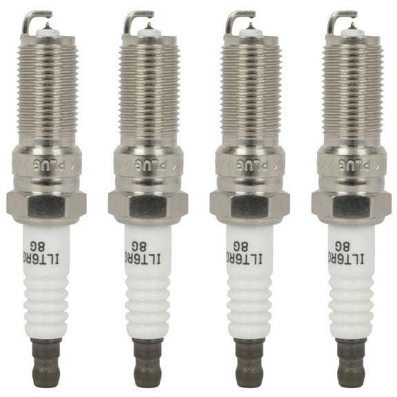 SCITOO Platinum Iridium Spark Plugs for Ford Explorer & for Chevrolet Equinox & for GMC Terrain & for Mazda 3 & for Cadillac CTS & for Buick Regal & for Lincoln MKC & for Jaguar 94374 4 Pcs