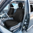 thumbnail image 2 of For Honda Pilot 2023-2025 FH Group Neoprene Custom Fit Car Seat Covers - 2 Front Seats Black, 2 of 6