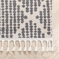 thumbnail image 4 of Well Woven Cenadora Gray Moroccan Trellis Area Rug 3x5 (3'11" x 5'10"), 4 of 7