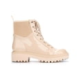 thumbnail image 2 of Kenneth Cole New York Womens Rhode Light Patent Leather Combat & Lace-up Boots, 2 of 2