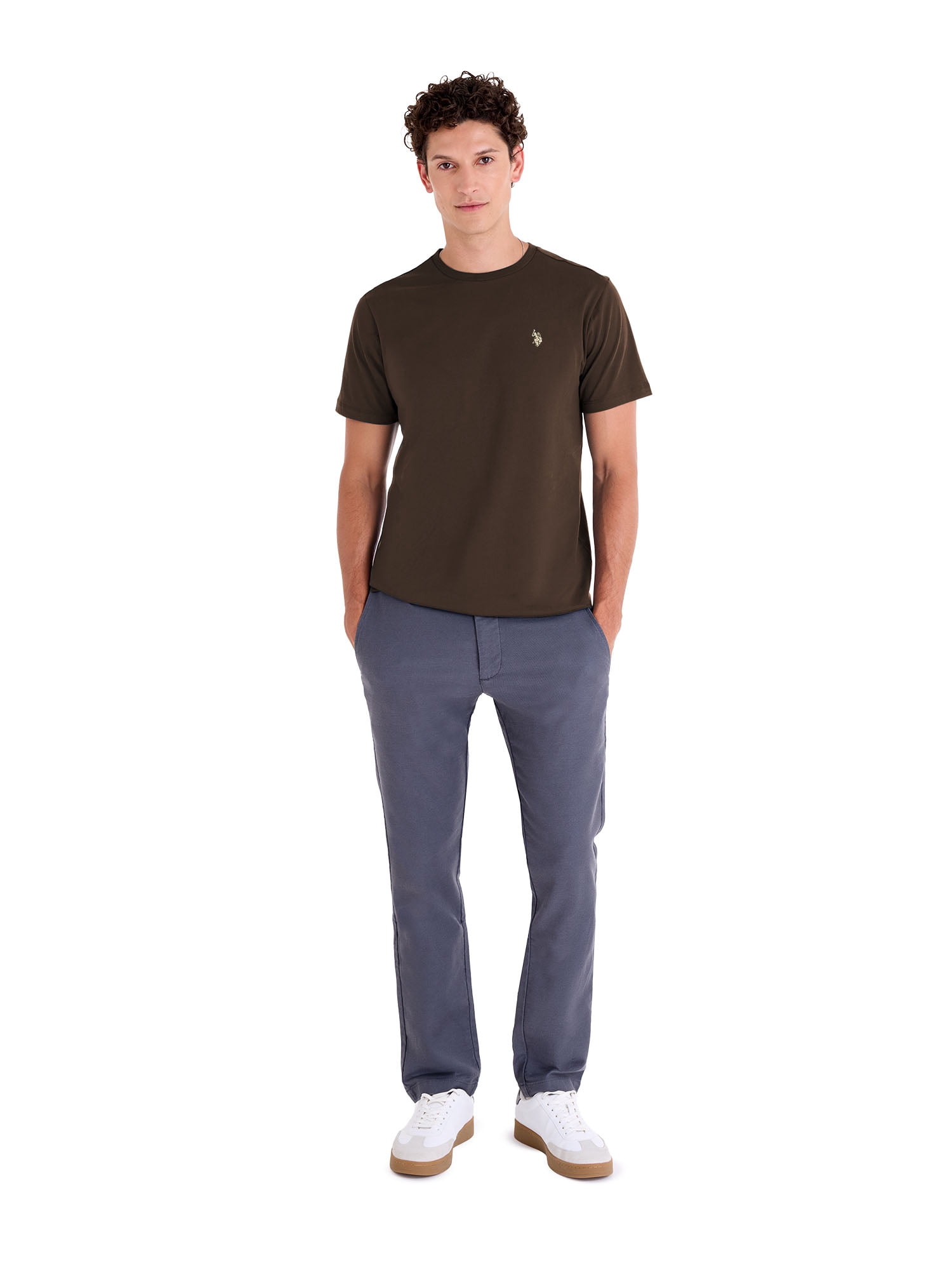 U.S. Polo Assn. Men's Basic Short Sleeve Crew T-Shirt
