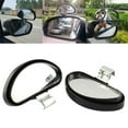 thumbnail image 2 of Lanfini Car Automotive Safety Side Blindspot Blind Spot Mirror Wide Angle View Mirror, 2 of 6