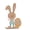 Easter decor-C, variant on Easter Bunny Happy Easter 3D Bunny Piece, Artistic Painted Easter Rabbit Figure For Easter Office Decor, Bright Easter Spring Ornament For Easter Workspace Easter Decorations Indoors