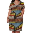 thumbnail image 2 of Vestido holgado con bolsillos de Waffle House, vestido de verano para mujer 2025, vestidos de fiesta de playa para mujer, vestidos de noche para mujer 2025, 2 of 6