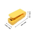 thumbnail image 3 of Mini Bag Sealer for Snacks & Food Storage | 2-in-1 Portable Hand Press Plastic Bag Sealer & Cutter | Battery Operated Heat Sealer for Chips, Candy & Grocery Bags | Includes 2 Pack, 3 of 9