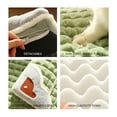 thumbnail image 2 of Colchoneta para dormir para mascotas, cama plegable para perros y gatos, desmontable, gruesa, suave (verde aguacate), 2 of 8