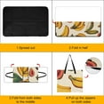 thumbnail image 4 of Tropical Fruits with Exotic Flavors Outdoor Picnic Blanket, Foldable Waterproof Beach Mat, Portable Beach Blanket for Beach Camping, Hiking, Family Concerts, 4 of 8