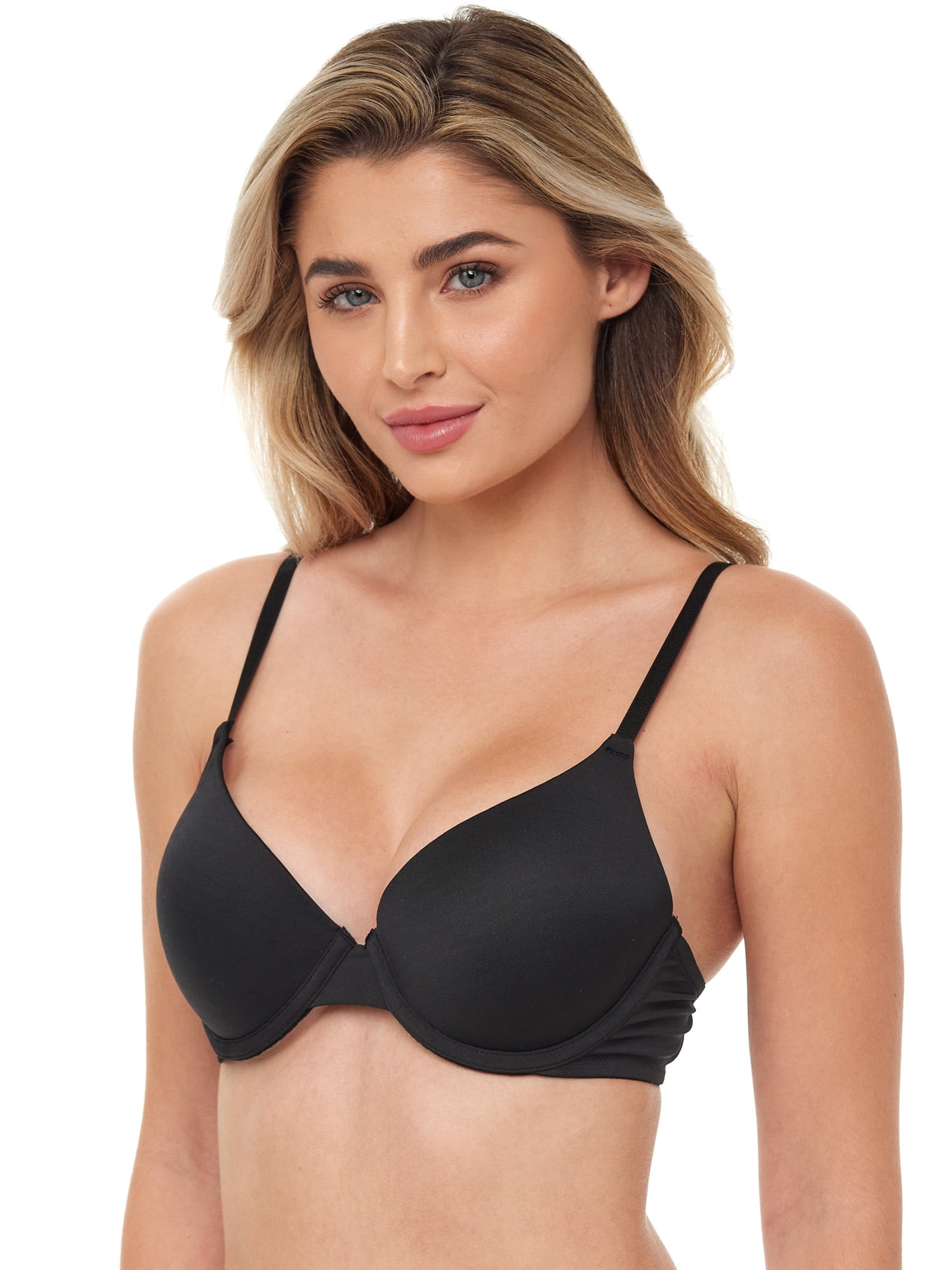 No Boundaries Junior's Everyday T-Shirt Bra, Sizes 32B-40D