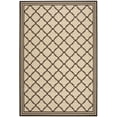 thumbnail image 2 of SAFAVIEH Beach House Nima Trellis Indoor/Outdoor Area Rug Cream/Brown, 5'3" x 7'6", 2 of 7