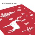 thumbnail image 3 of Prácticos de costa de la estera de tabla de la Navidad, prácticos de costa impresos de los manteles individuales del Pvc, 3 of 5