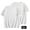 White, variant on Women's 2 Pieces Summer Solid Color Short Sleeves Top Set Round Neck Loose Breathable Tees Shirts S-2XL