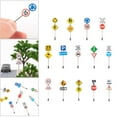 thumbnail image 4 of Las Escenas Micro de La Carretera Del Paisaje de La Señalización Del Tráfico Modelan Los Ornamentos Decorativos Yotijar mini señales de tráfico, 4 of 10
