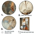 thumbnail image 3 of Designart "A Forward-Thinking Denim Fashionista I" Fashion Floater Framed Wall Art Living Room, 3 of 5