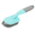 thumbnail image 3 of MUSEYA 1Pack Floor Scrub Brush Blue Plastic for Bathroom and Tile Cleaning Tools, 3 of 7