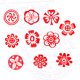 Royal Kraft Crafty Designs Geometrico e Bordo Legna Timbri