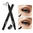 DYWADE Ornaments Skin Tight Black Liquid Dual Tip Eyeliner Stamp Easy