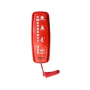 Med-Pat TAFEA Emergency Auto Dialer Wall Mount Corded Phone with Speakerphone and User Manual