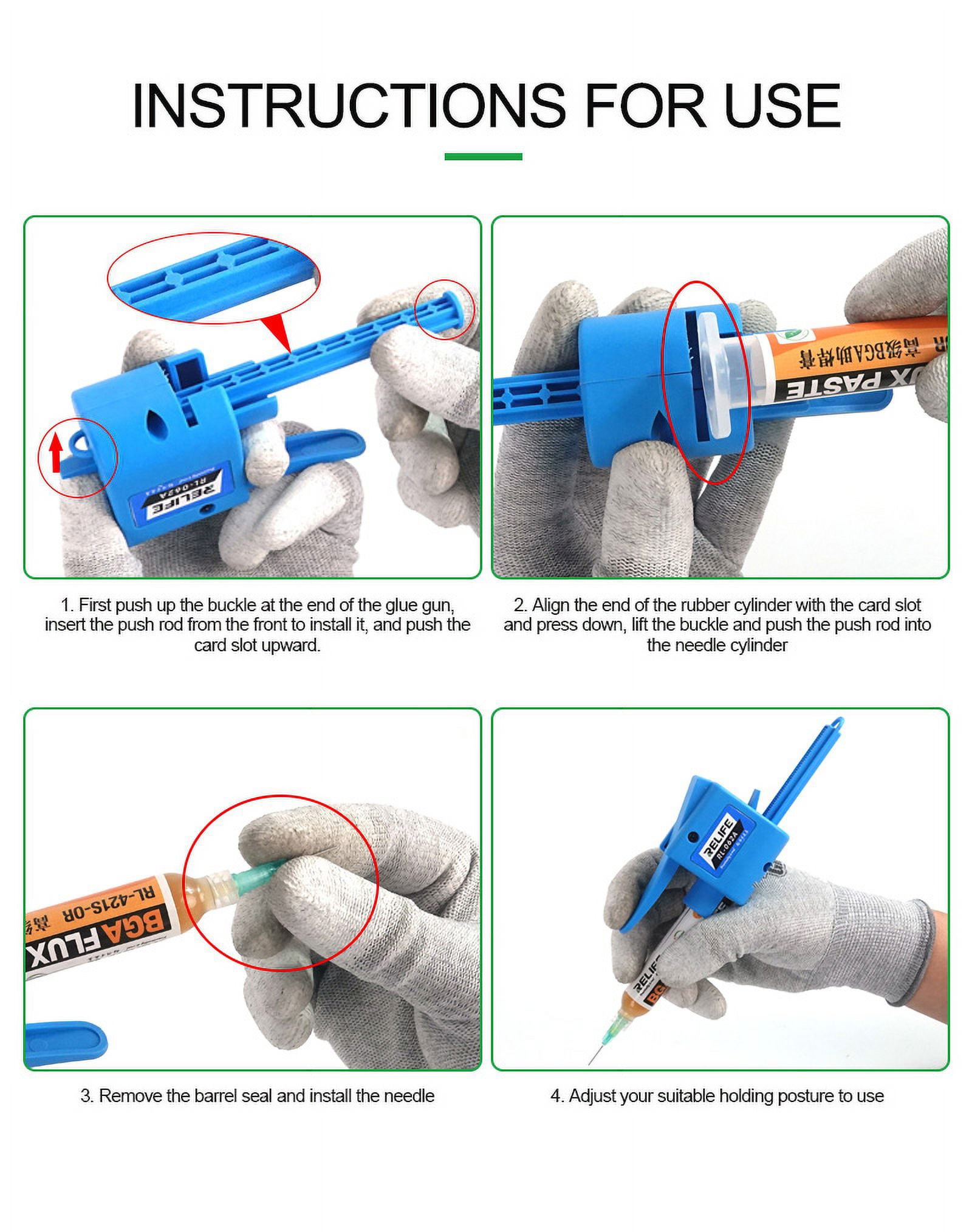 RELIFE RL-062A Manual glue gun/10CC