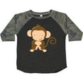 thumbnail image 3 of Inktastic Happy Monkey Boys or Girls Toddler T-Shirt, 3 of 5
