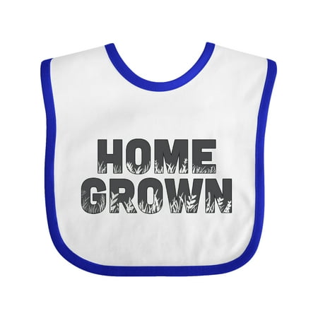 

Inktastic Home Grown Gift Baby Boy or Baby Girl Bib