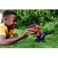 thumbnail image 5 of 2025 Figuras de dinosaurios originales de Jurassic World, dinosaurios rastreadores, Ankylosaurus, Baryonyx, Triceratops, Indoraptor, figuras de animales, daños extremos, 5 of 5