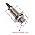 thumbnail image 3 of Beisidaer 4Pcs Njk-5002C Hall Effect Sensor Proximity Switch Npn No Detection Switch, 3 of 8