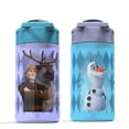 thumbnail image 3 of Zak Designs Disney Cover case Rosa, Frozen - Juego de 2 botellas de agua de plástico, Set de 2 piezas, 1, 3 of 9