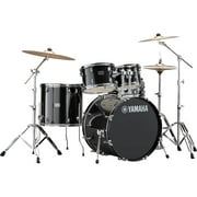 Yamaha Rydeen 5-Piece Shell Pack - 22" Bass Drum - Black Glitter