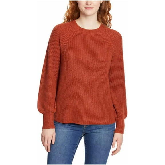 Jessica Simpson Women's Crewneck Sweater, Arabian Spice, Small