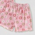 thumbnail image 5 of HCNTES Toddler Girl Outfit Floral Print Ruffle Short Sleeve Tee T Shirts Tops and Shorts 2 Piece Set 6M 12M 18M 24M 2T 3T 4T Toddler Baby Girls Summer Outfits, 5 of 5