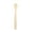 Beige, variant on Food Spoon Long-handled Silicone Baby Feeding Spoon Heat-resistant Soft Tip Infant Training Spoon for Kids