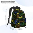 thumbnail image 4 of Vsdgher Game Play Print Unisex Large Capacity Bookbag Schoolbag Casual Daypack for High School/College/Teens/Travel/Work, 4 of 8