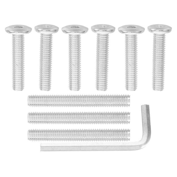 Zehuanyu  10 Pcs Cat Climbing Frame Accessories Screw Column Screwdriver Hexagonal Silver