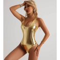 thumbnail image 5 of Microbikini Bandeau con realce para mujer, traje de baño con estampado Floral en 3D Sexy, conjunto de Bikini con Tanga para verano, 2024, 5 of 5