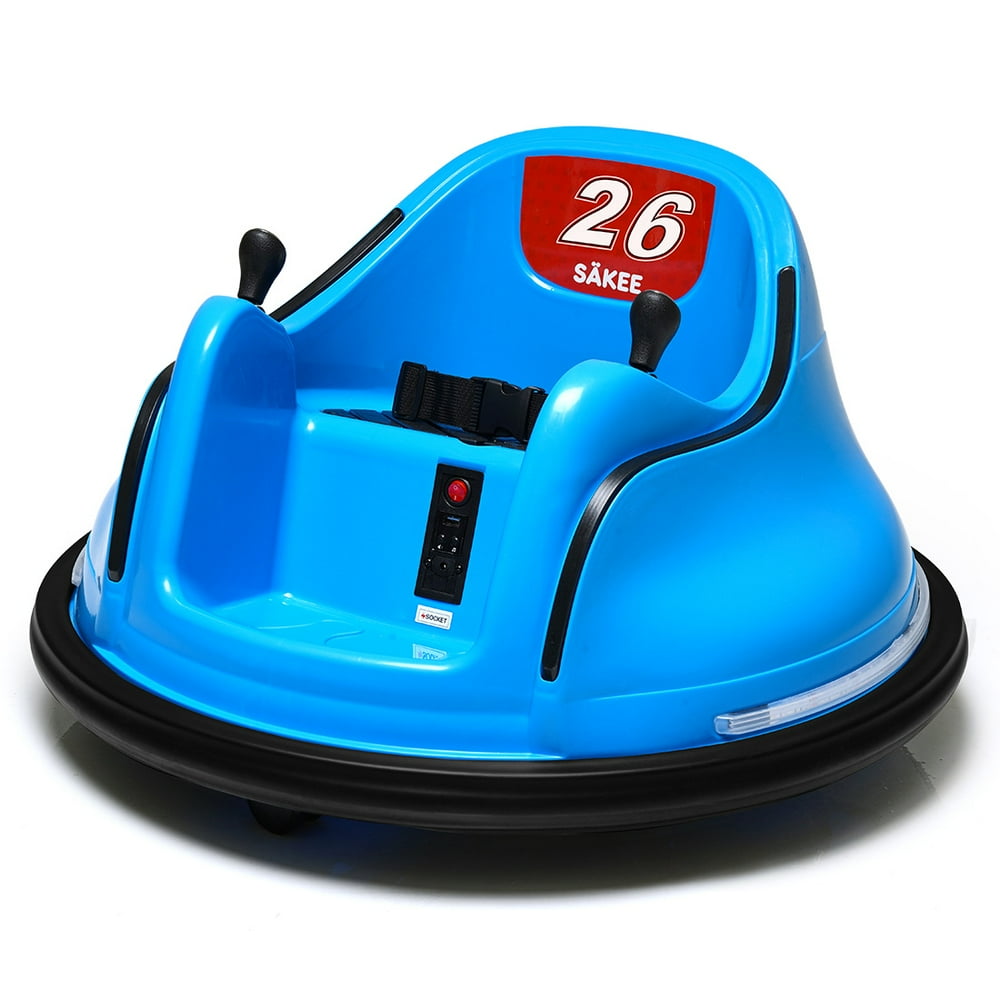 Bumper Car for Kids 12V with Remote Control Flashing Lights Music 2