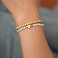 thumbnail image 5 of Pearl Bracelets for Women Gold Initial Bracelet Gold Beaded Bracelets Wedding Gifts for Bridesmaids Bracelet Pearl Jewelry Set for Womens Trendy 2025, 5 of 8