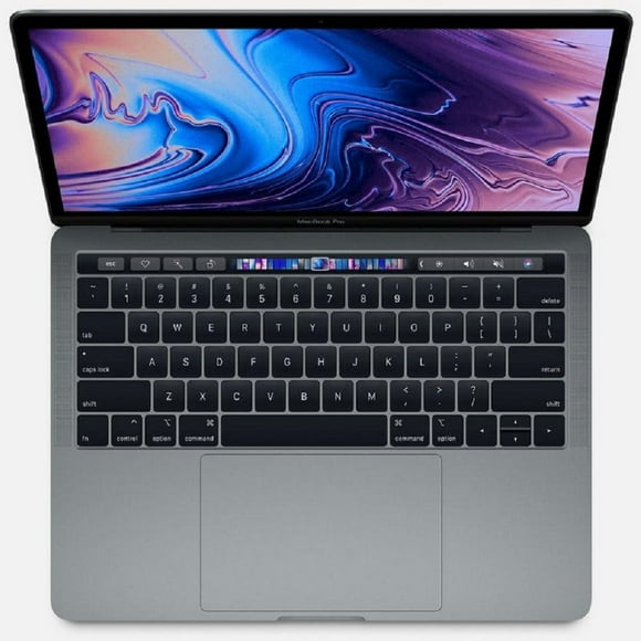 Refurbished Apple MacBook Pro MPXW2LL/A Touch Bar Feature 3.1GHz i5 8GB RAM 256GB SSD Bundle: USA Essentials Bluetooth/Wireless Airbuds,Black Case, Wireless Mouse By Certified 2 Day Express