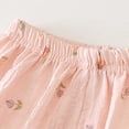 thumbnail image 5 of BLVB Toddler Baby Girls Fall Clothes Printed Long Sleeve Lace Button up Shirt Tops Pants Set Infant Kids Cute Outfits(Pink,2-3Years), 5 of 9