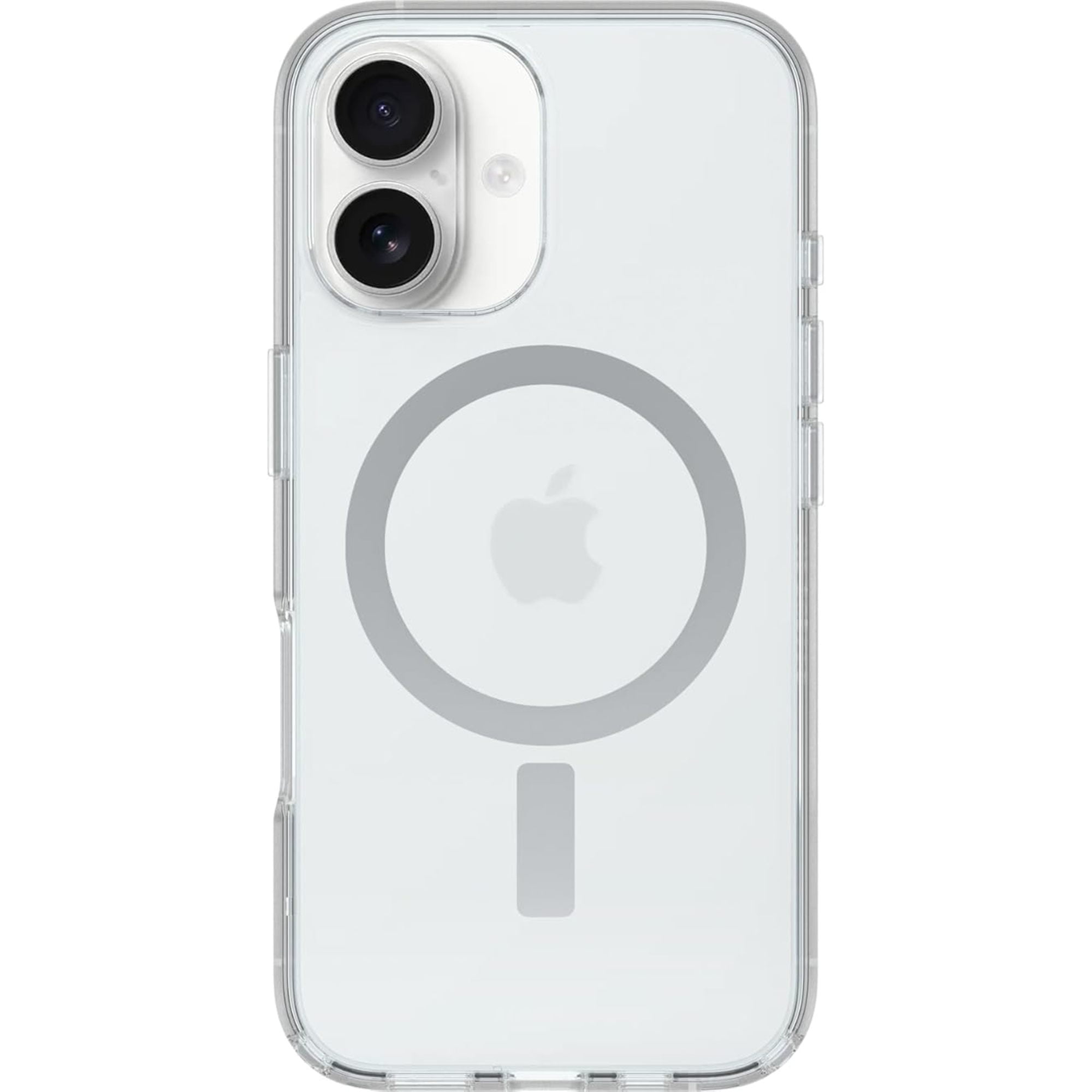 OtterBox iPhone 16 - Symmetry MagSafe Case - Ultra-Slim - Raised Edges Protect Camera & Screen - Clear