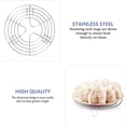 thumbnail image 5 of Brandonz Stainless Steel Steamer Rack for Pressure Cookers - , Multi-Tiered Kitchen Steaming Accessory, 5 of 9