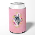 thumbnail image 2 of Carolines Treasures CK4179CC Schnauzer Pink Flowers Can or Bottle Hugger Can Hugger multicolor, 2 of 5