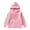 Pink, variant on Hwmodou Girls Hoodies Spider Web Heart Print Print Hoodie Warm Trendy Simple Fit Top,3-14Y