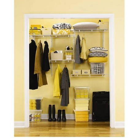 Rubbermaid Multi Purpose Deep Closet Kit Walmart Com